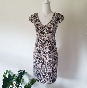 Marc New York Fitted Brown Career Sheath Dress 4